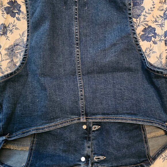 Bronco Denim Vest Small - Picture 5 of 7